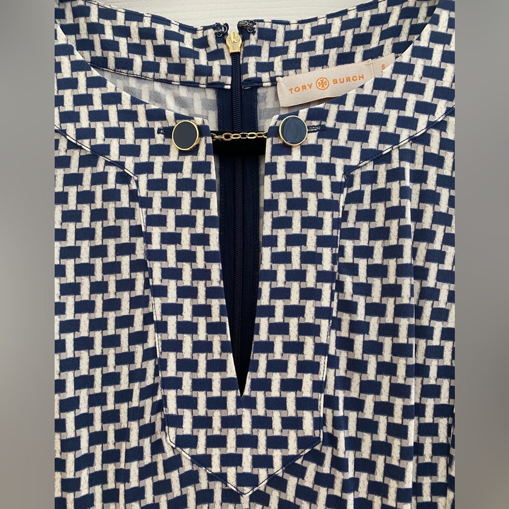 Tory Burch Sleeveless Silk Dress - Picture 3 of 8